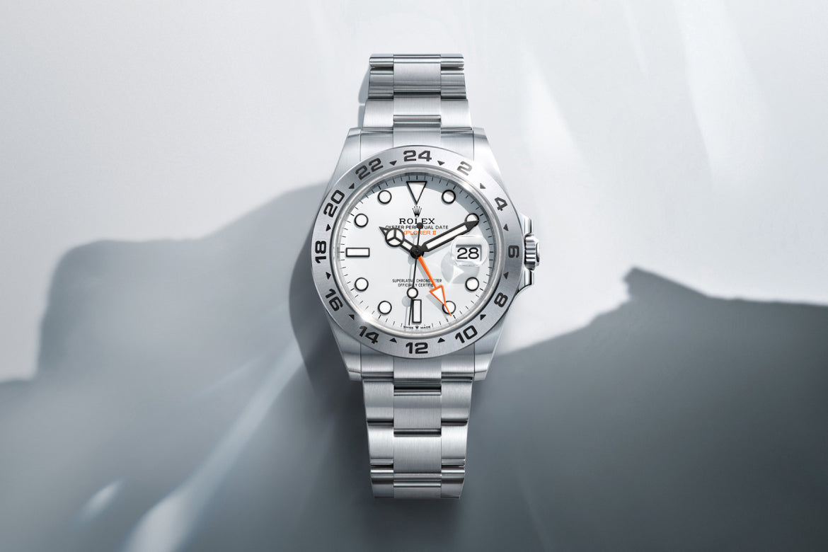 Rolex Explorer II in Oystersteel, M226570-0001 - Weston Jewelers